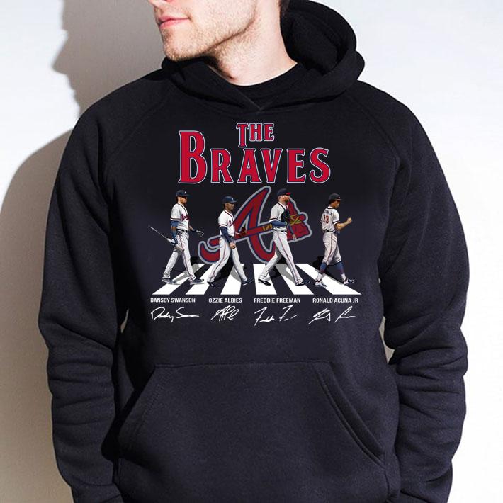 The Braves Abbey Road Signatures t-shirt hoodie