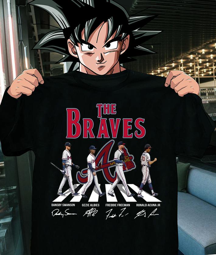 The Braves Abbey Road Signatures t-shirt shirt