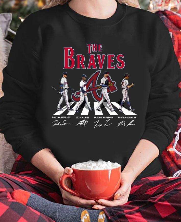 The Braves Abbey Road Signatures t-shirt sweatshirt