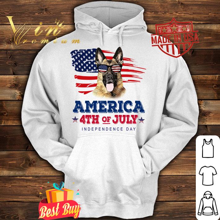 German Shepherd America 4th of july independence day t-shirt hoodie