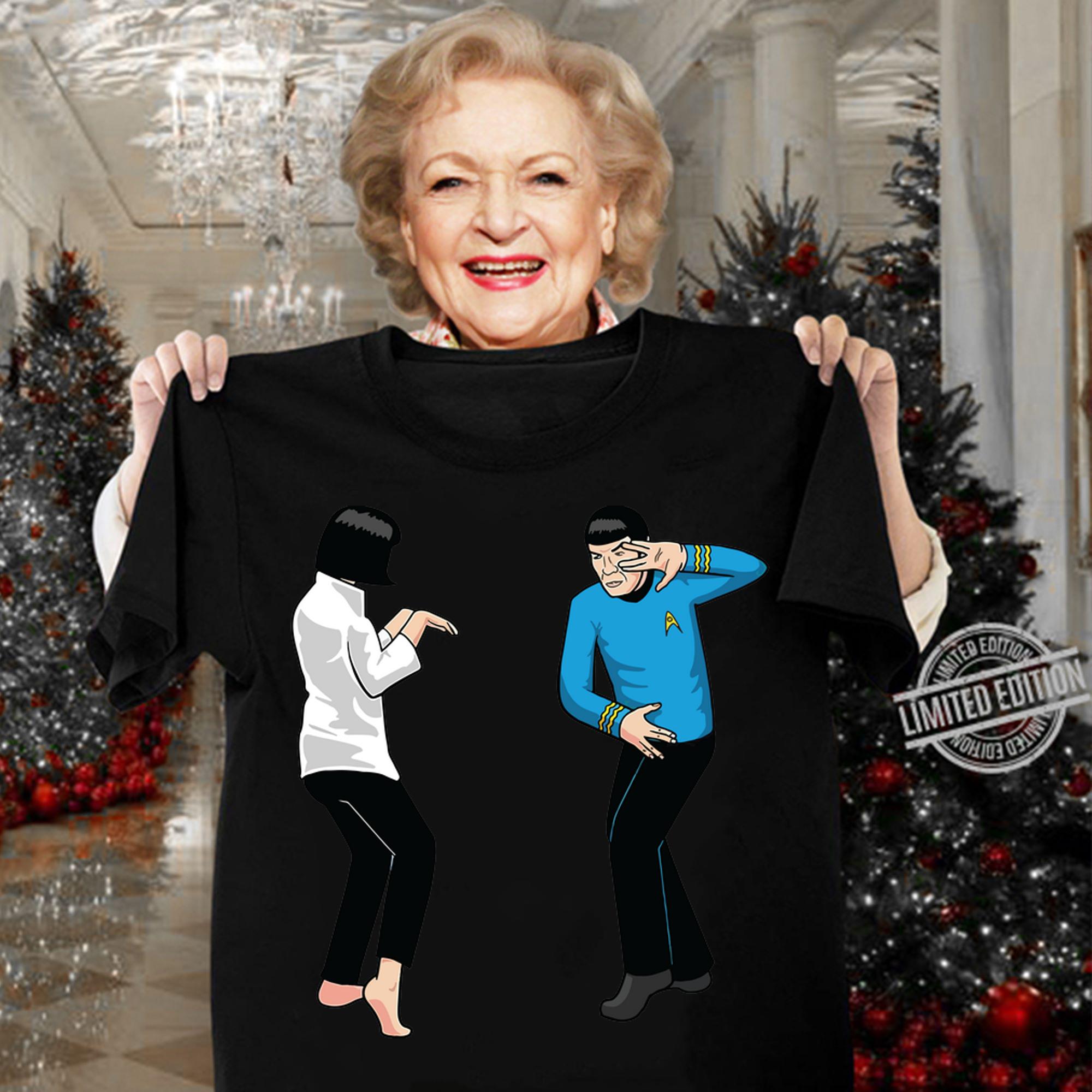 Spock Fiction Star Trek Pulp Fiction t-shirt woman shirt