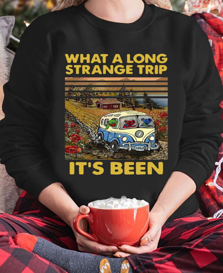 Grateful Dead What A Long Strange Trip It’s Been Vintage t-shirt sweatshirt