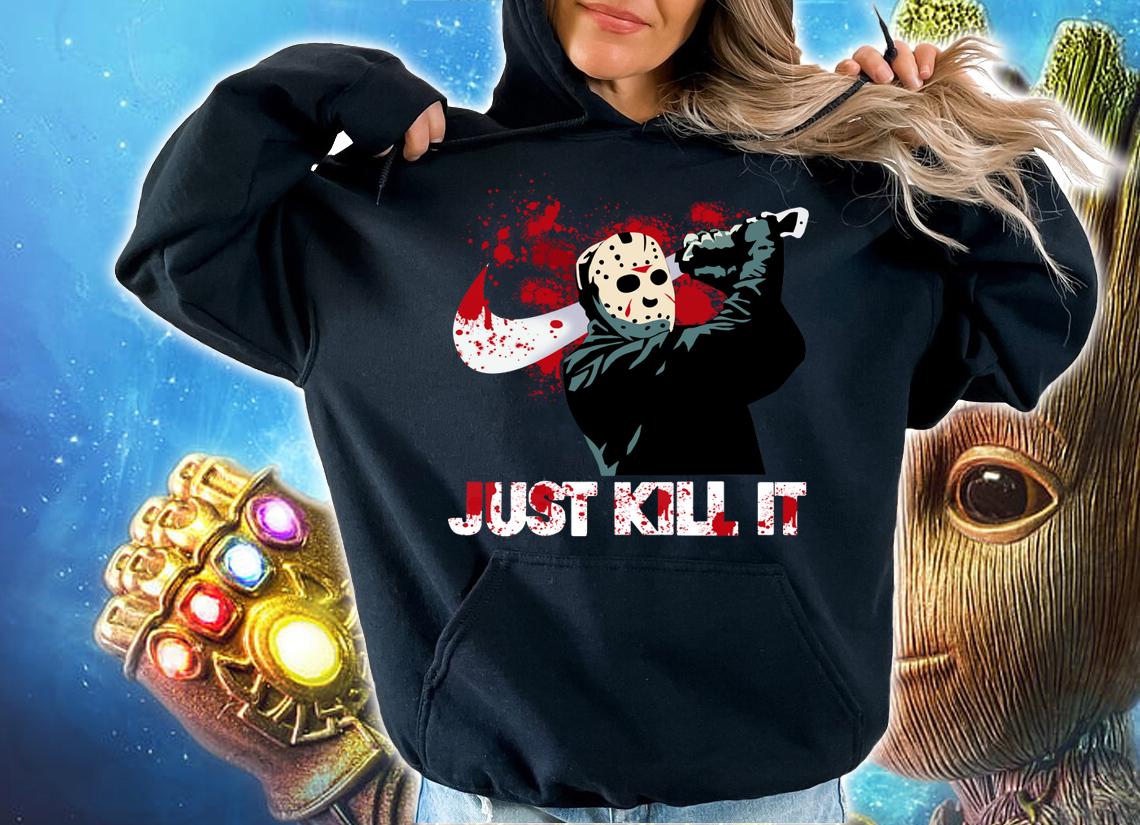 Jason Voorhees Nike just kill it t-shirt hoodie