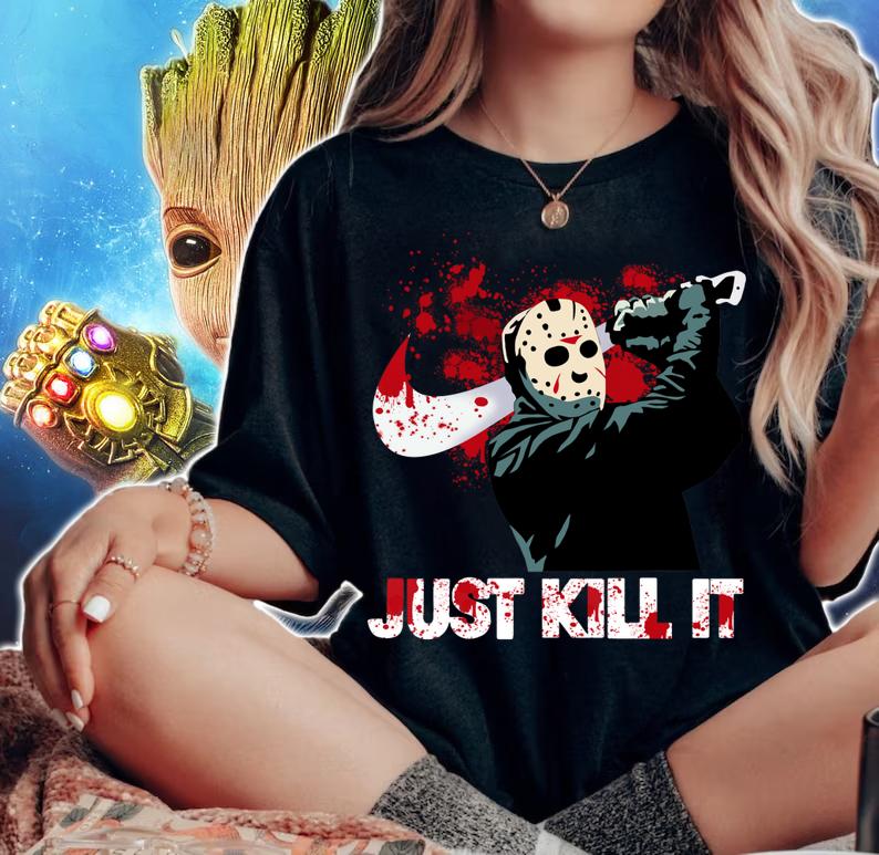 Jason Voorhees Nike just kill it t-shirt woman shirt