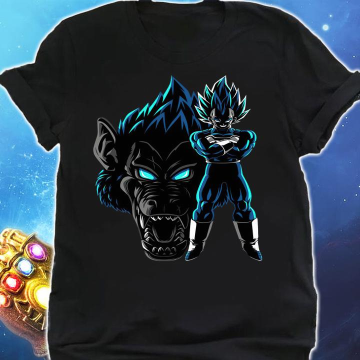 Dragon Ball Z Vegeta Oozaru Vegeta blue t-shirt shirt