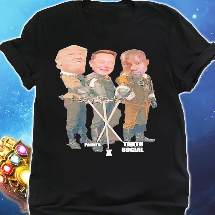 3 Musketeers of Socials shirt t-shirt shirt