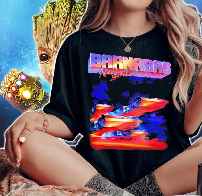 Barnabas approaching light speed shirt t-shirt woman shirt