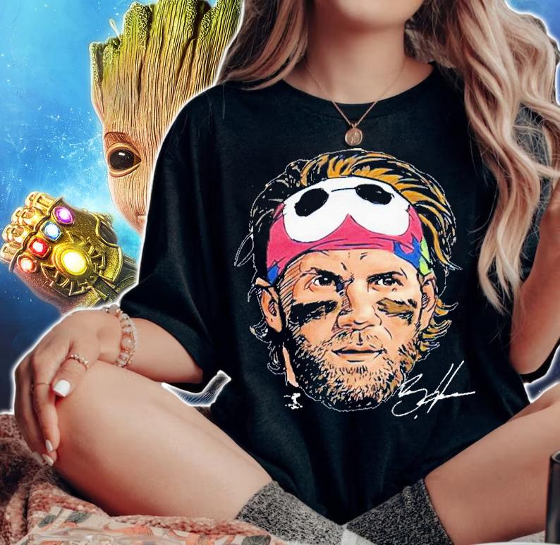 Bryce Harper Philadelphia Baseball Bryce Harper Headband Shirt t-shirt woman shirt