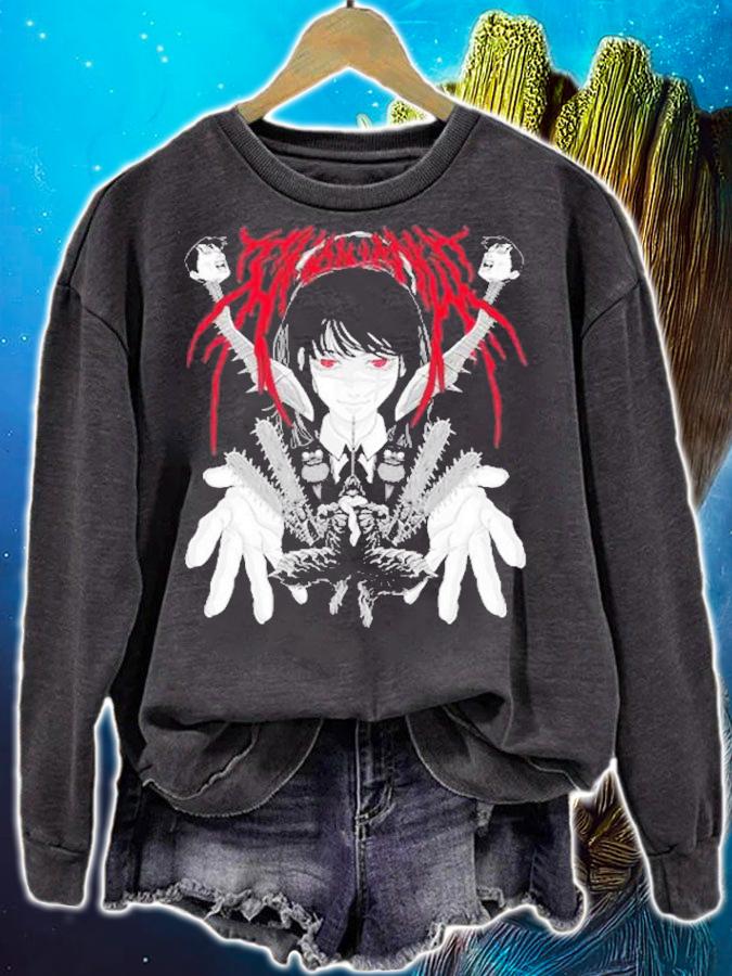 Chainsaw Man war devil shirt t-shirt sweatshirt