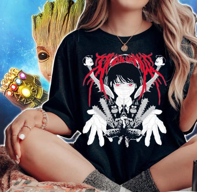 Chainsaw Man war devil shirt t-shirt woman shirt