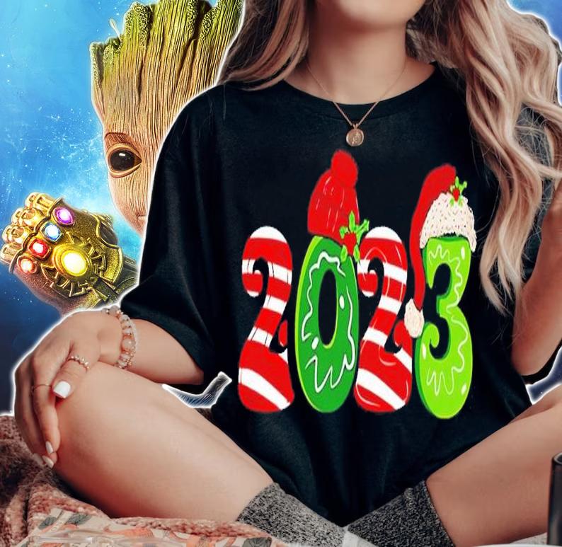 Cheers To 2023 Happy New Year Family Matching shirt t-shirt woman shirt