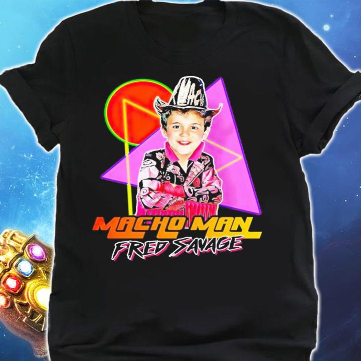Children Macho Man Fred Savage shirt t-shirt shirt