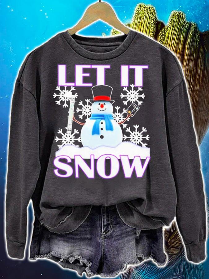 Christmas Let It Snow Shirt t-shirt sweatshirt