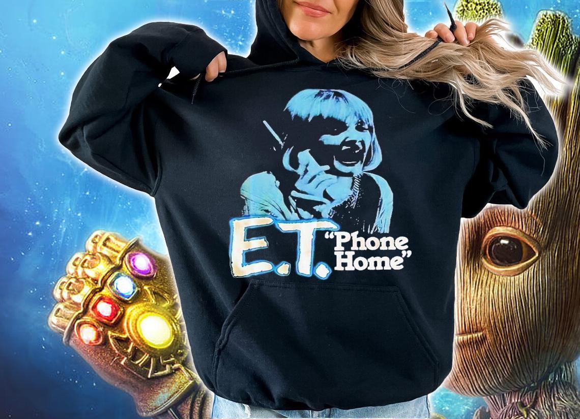 ET phone home shirt t-shirt hoodie