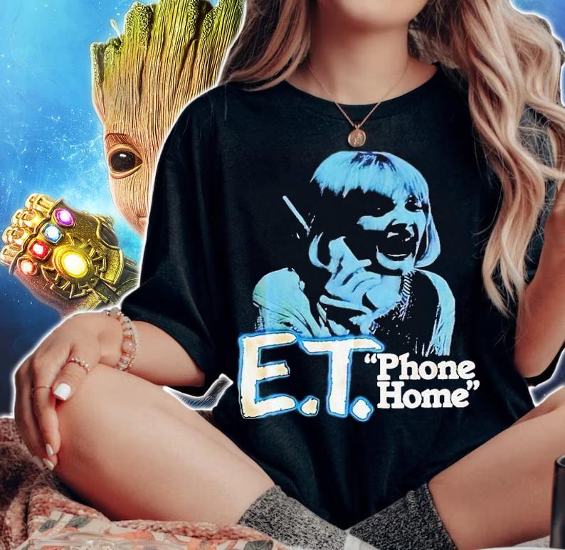 ET phone home shirt t-shirt woman shirt