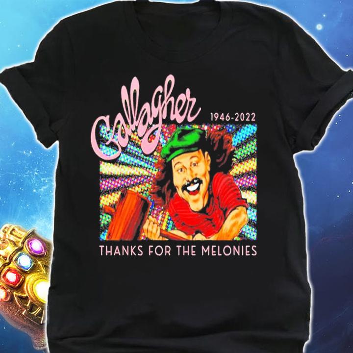 Gallagher Thanks For The Melonies Tribute 1946-2022 T-Shirt t-shirt shirt