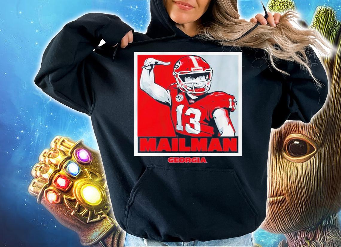 Georgia Football Stetson Bennett IV Mailman Poster Shirt t-shirt hoodie