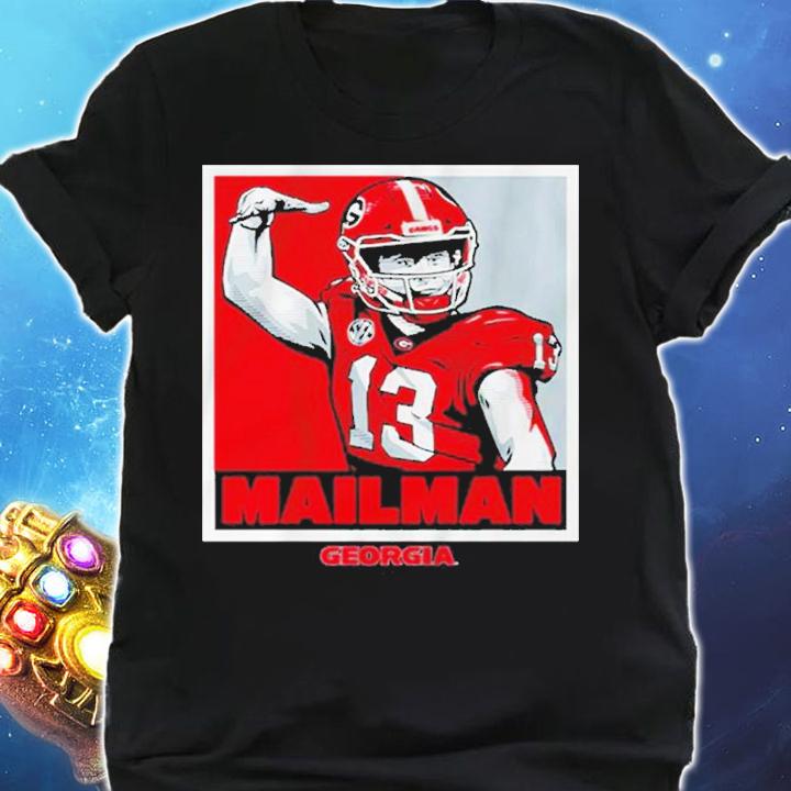 Georgia Football Stetson Bennett IV Mailman Poster Shirt t-shirt shirt