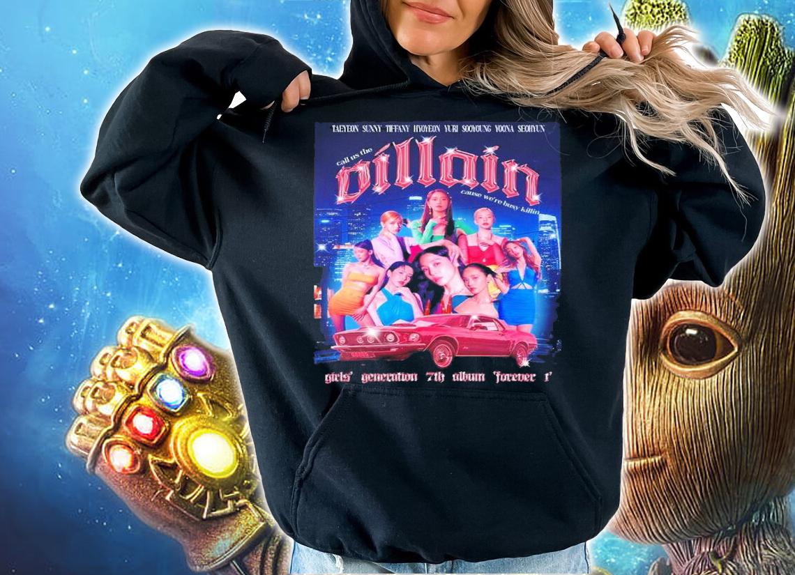 Girls Generation Call Us The Villain Shirt t-shirt hoodie