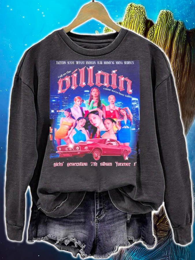 Girls Generation Call Us The Villain Shirt t-shirt sweatshirt