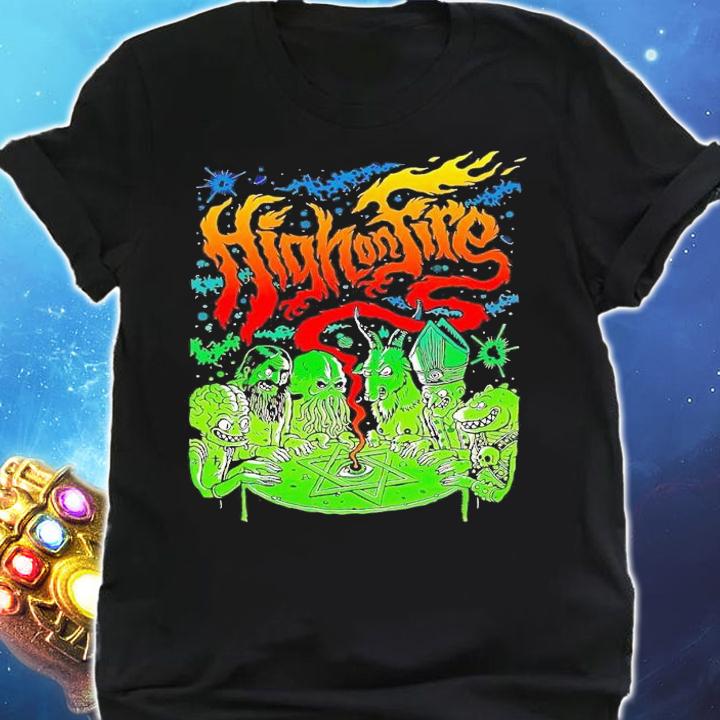 High on Fire artwork shirt t-shirt shirt