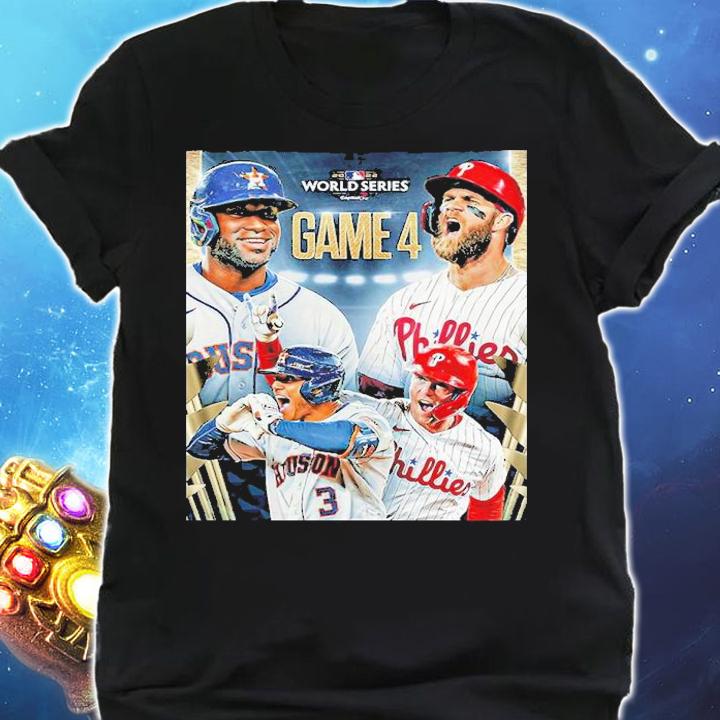 Houston Astros Vs Philadelphia Phillies Game 4 MLB World Series 2022 Shirt t-shirt shirt