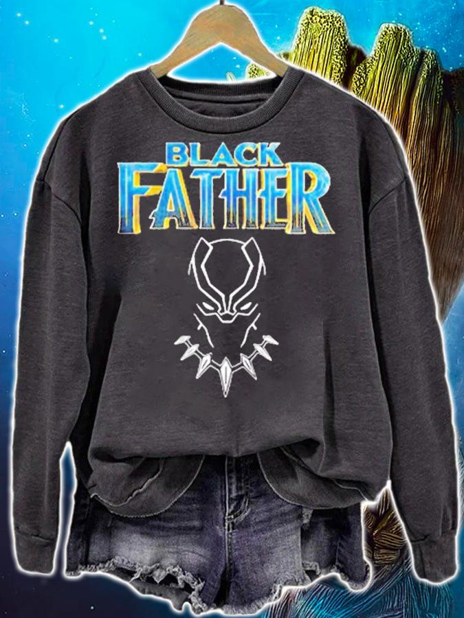 Marvel Black Panther Black Father Shirt t-shirt sweatshirt