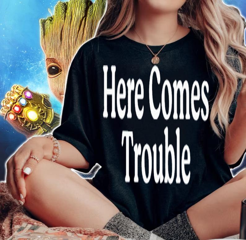 Middle class fancy here comes trouble shirt t-shirt woman shirt