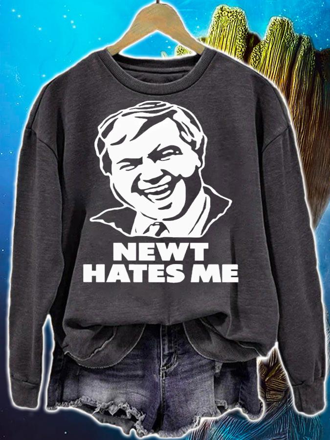 Newt hates me shirt t-shirt sweatshirt