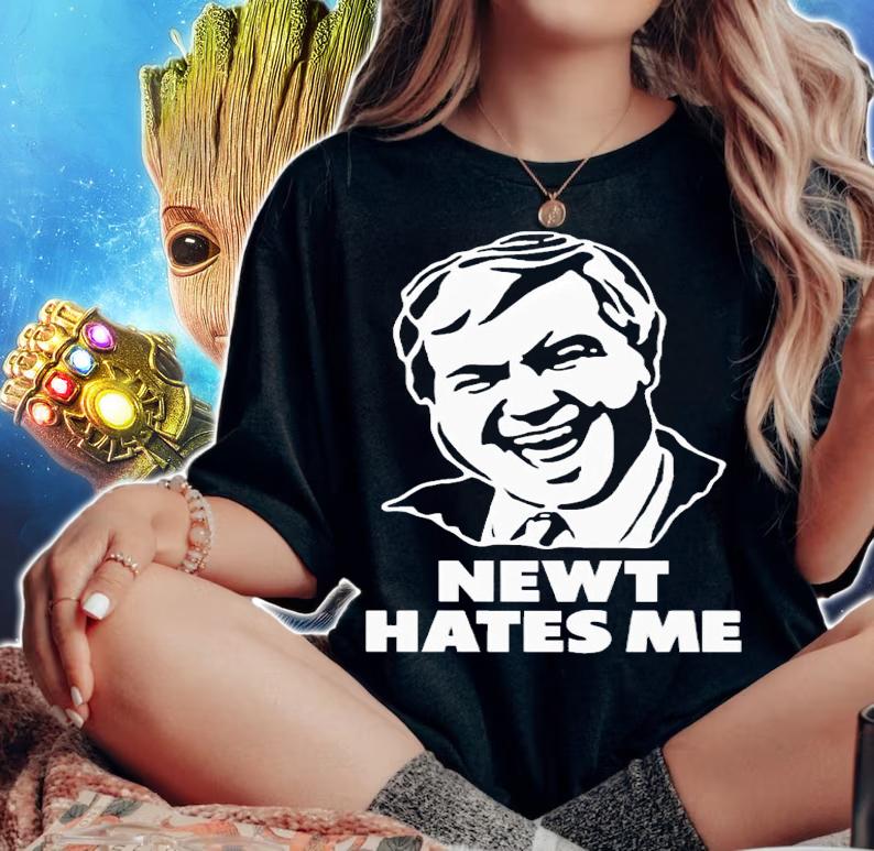 Newt hates me shirt t-shirt woman shirt