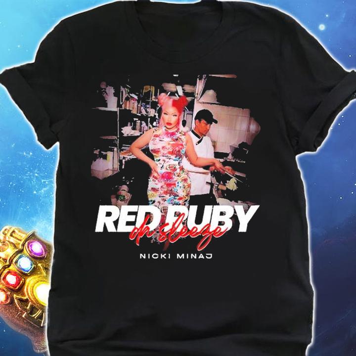Nicki Minaj Red Ruby Da Sleeze Cook Shirt t-shirt shirt