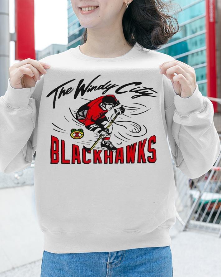Chicago Blackhawks Windy City player shirt t-shirt sweatshirt