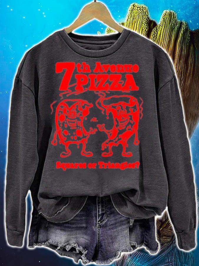 7th Avenue Pizza Squares Or Triangles Shirt t-shirt sweatshirt
