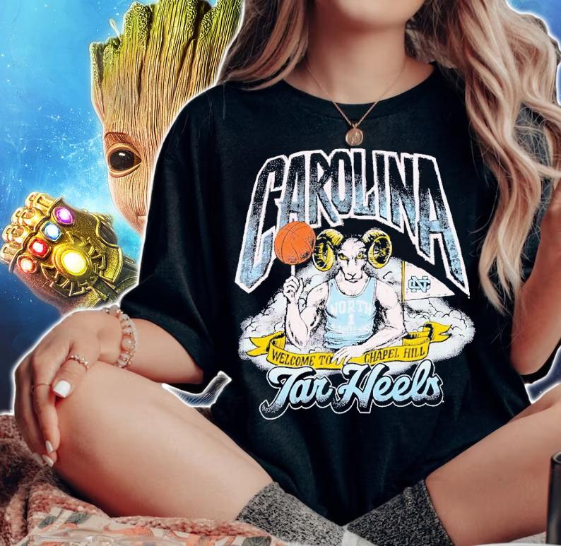North Carolina Tar Heels Unc 75th Anniversary shirt t-shirt woman shirt