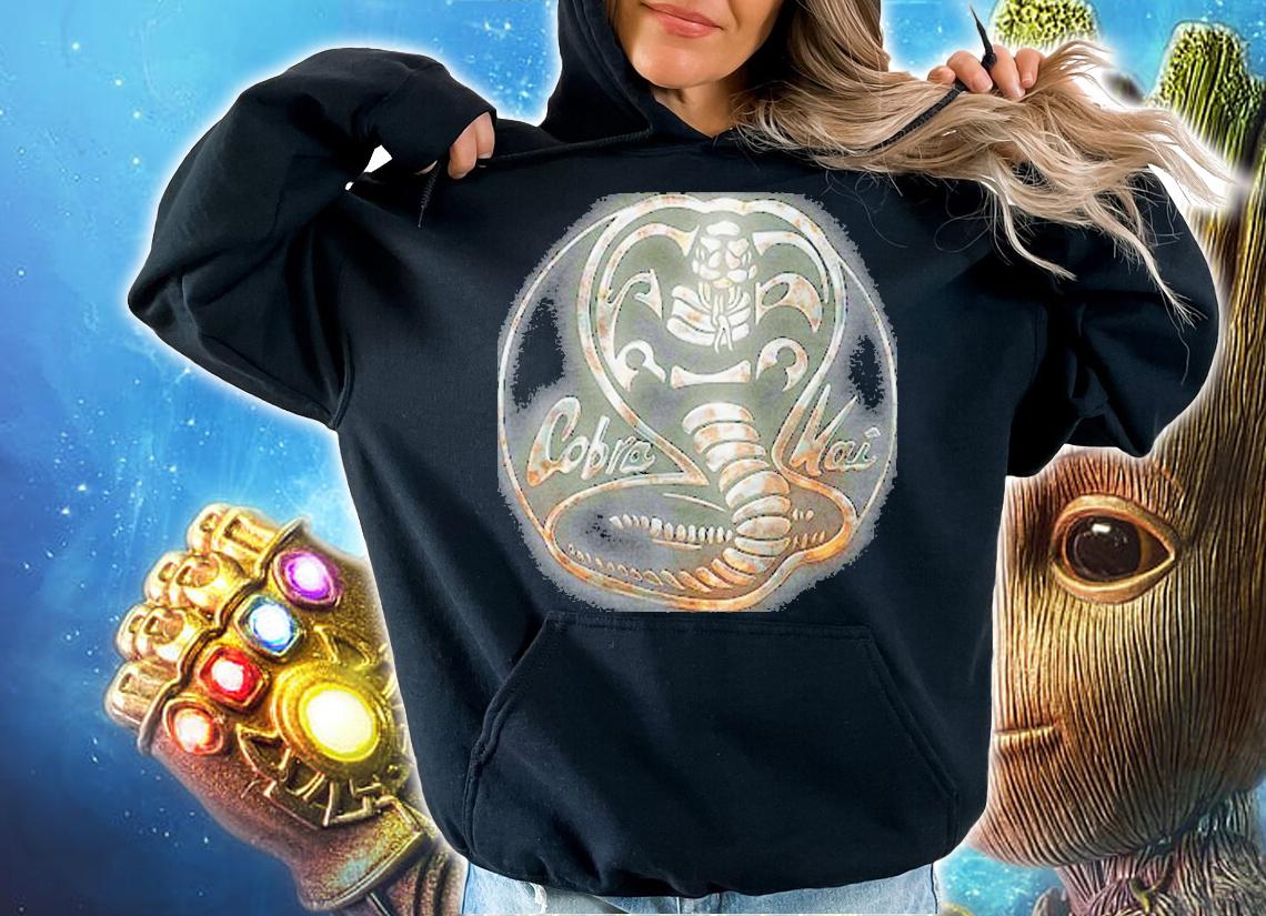 Cobra Kai Rusted Steel Snake Logo Shirt t-shirt hoodie