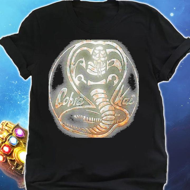 Cobra Kai Rusted Steel Snake Logo Shirt t-shirt shirt