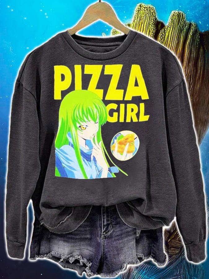 Code Geass Pizza Girl T-Shirt t-shirt sweatshirt