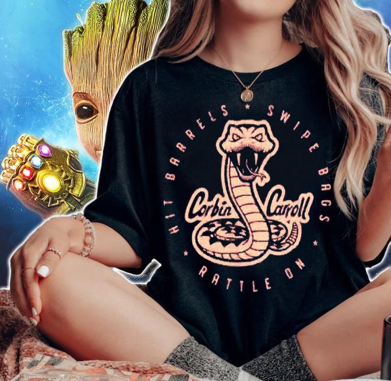 Corbin Carroll Hit Barrels Swipe Bags Rattle On Arizona Baseball shirt t-shirt woman shirt
