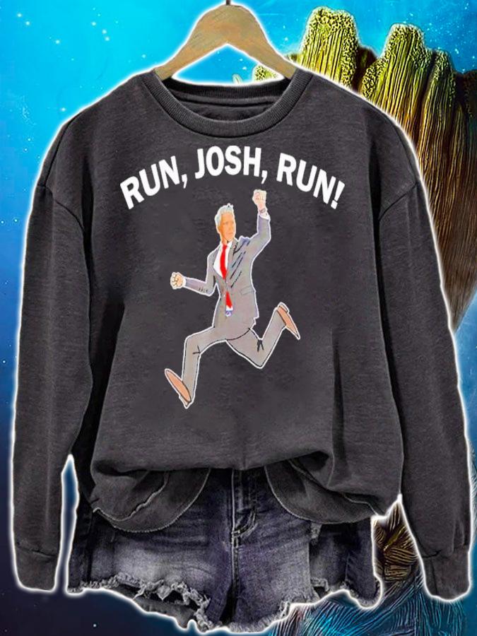Josh Hawley Run Free Funny Josh Hawley Running Shirt t-shirt sweatshirt