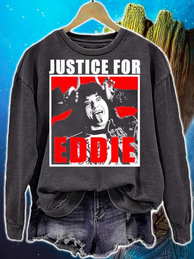 Justice For Eddie Munson Stranger Things 4 Shirt t-shirt sweatshirt