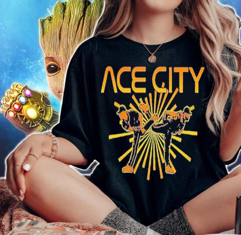 Justin Verlander and Hunter Brown Ace City shirt t-shirt woman shirt