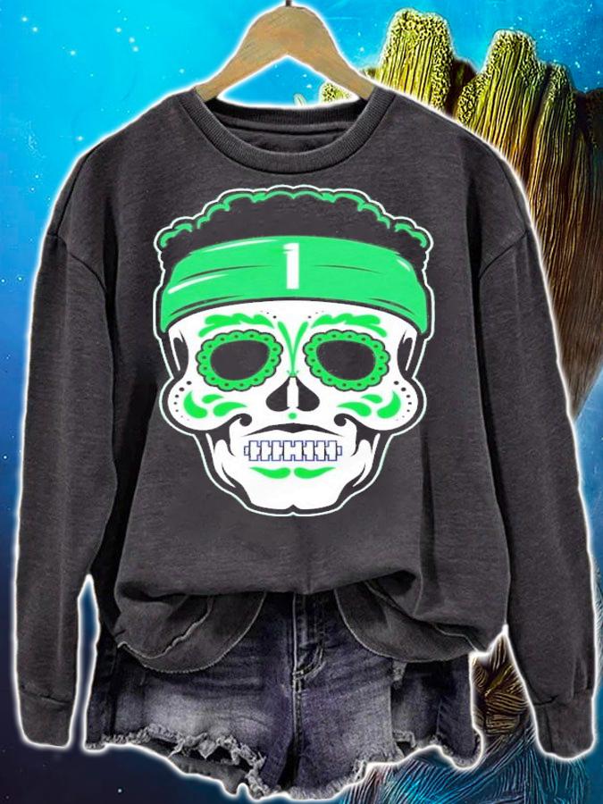 Ahmad Sauce Gardner Sugar Skull t-shirt sweatshirt