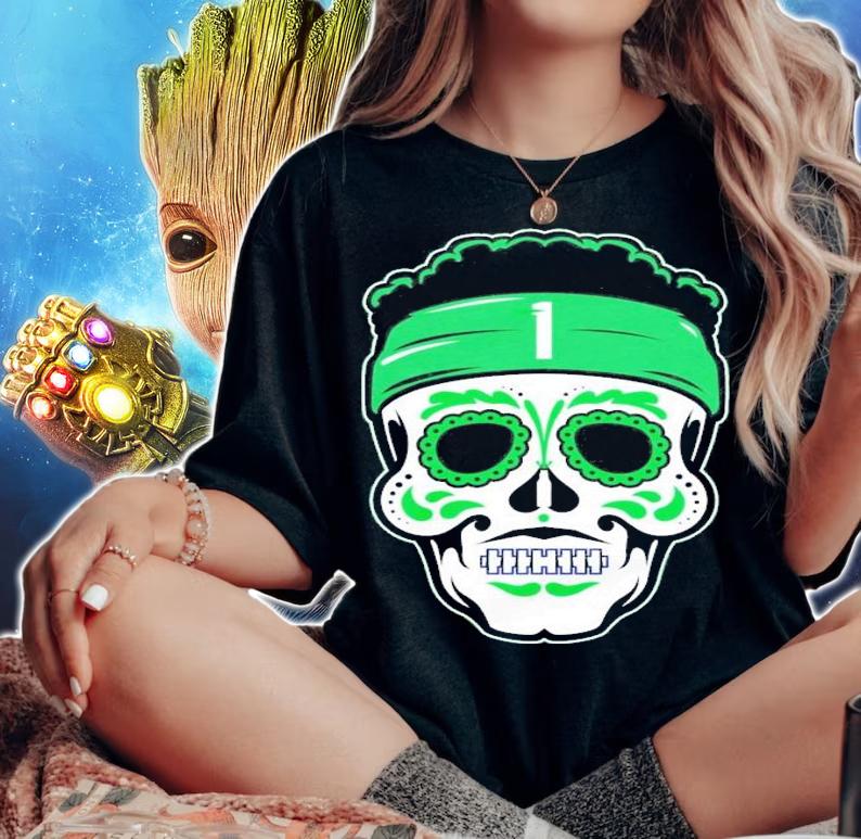 Ahmad Sauce Gardner Sugar Skull t-shirt woman shirt