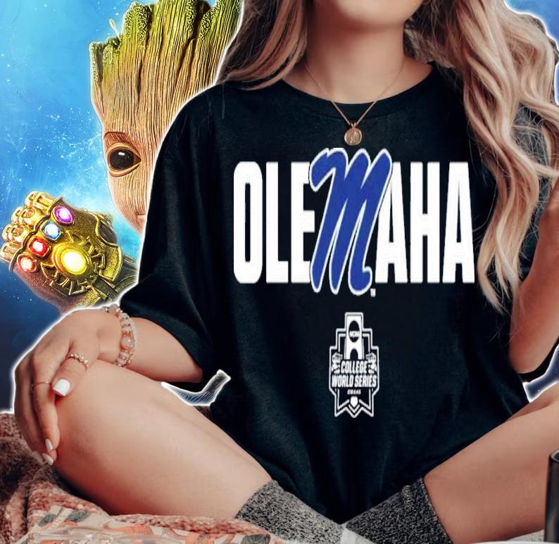 Baseball Olemaha CWS Single Team 2022 Shirt t-shirt woman shirt