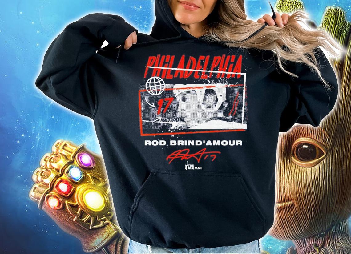 Rod Brind'Amour Philadelphia Tones Hockey Signature Shirt t-shirt hoodie