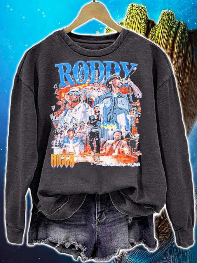 Roddy Ricch Retro Vintage Shirt t-shirt sweatshirt