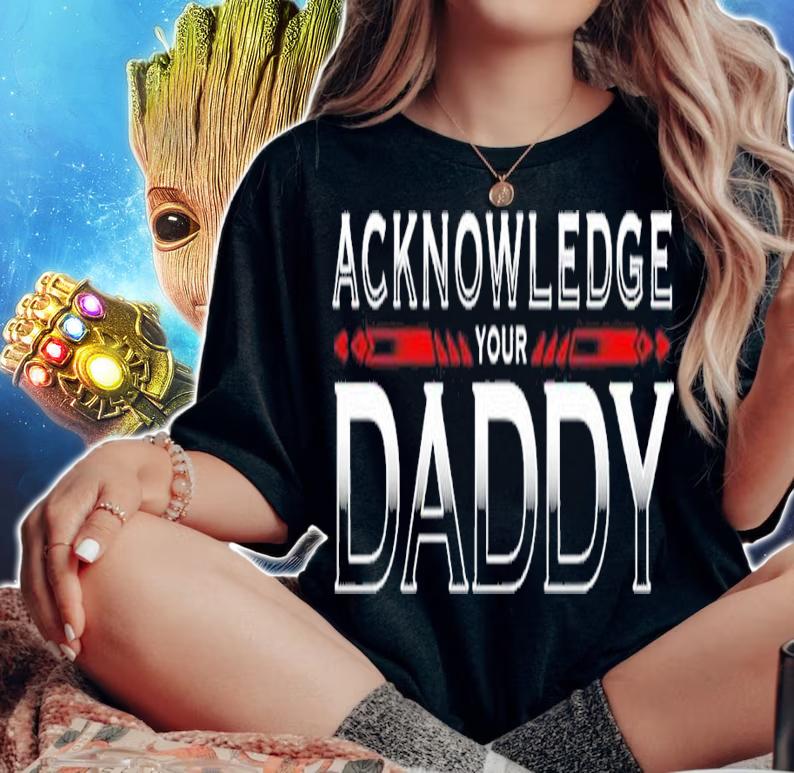 Roman Reigns Acknowledge your Daddy shirt t-shirt woman shirt