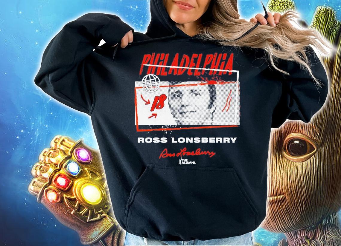 Ross Lonsberry Philadelphia Tones Hockey Signature Shirt t-shirt hoodie