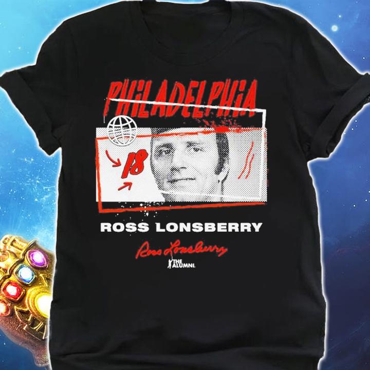 Ross Lonsberry Philadelphia Tones Hockey Signature Shirt t-shirt shirt
