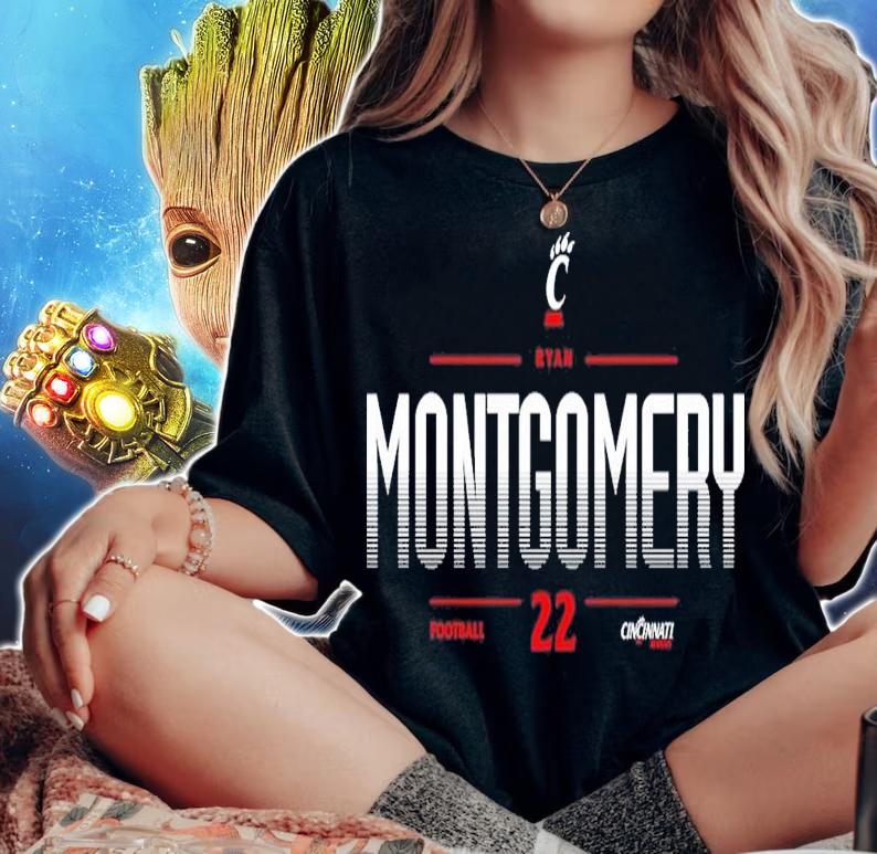 Ryan Montgomery Football Cincinnati Shirt t-shirt woman shirt